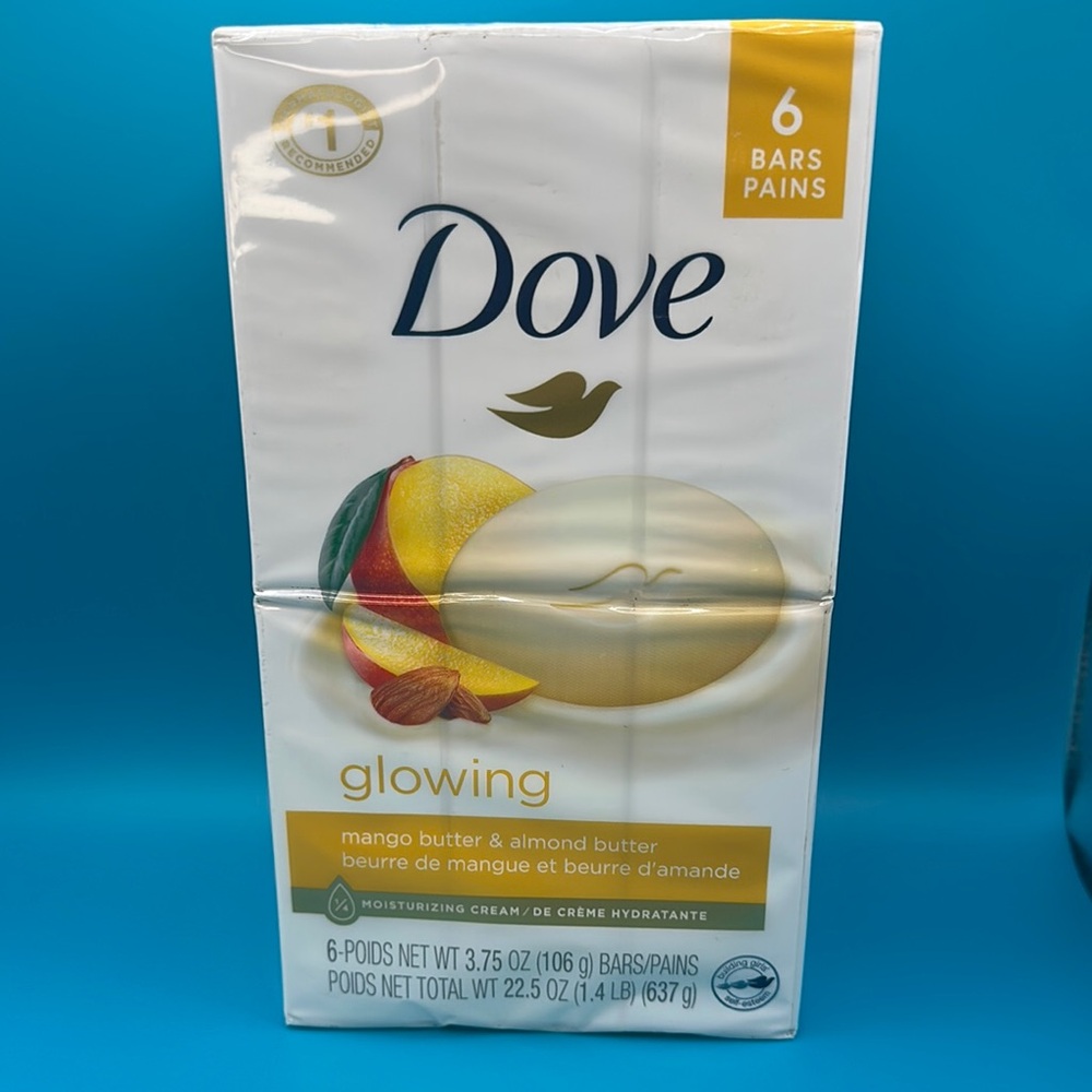 Dove Glowing Mango Butter & Almond Butter Soap Bars